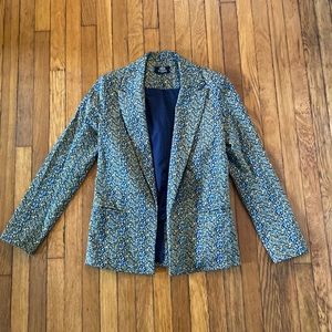 Wildfang floral blazer